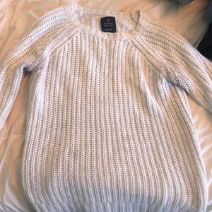 White Knit Sweater